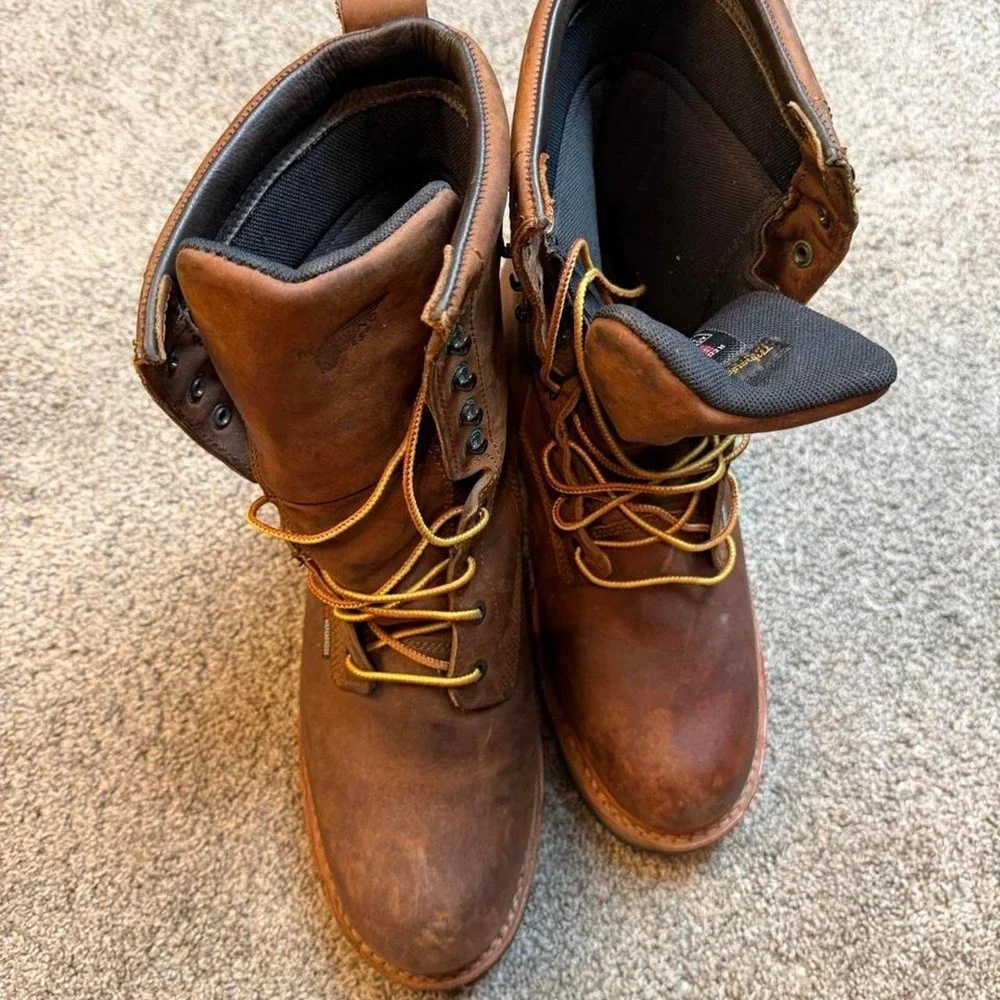 Red Wing 4417 Loggermax Work Boot Mens 10.5 EE Waterproof SteelToe Insulated